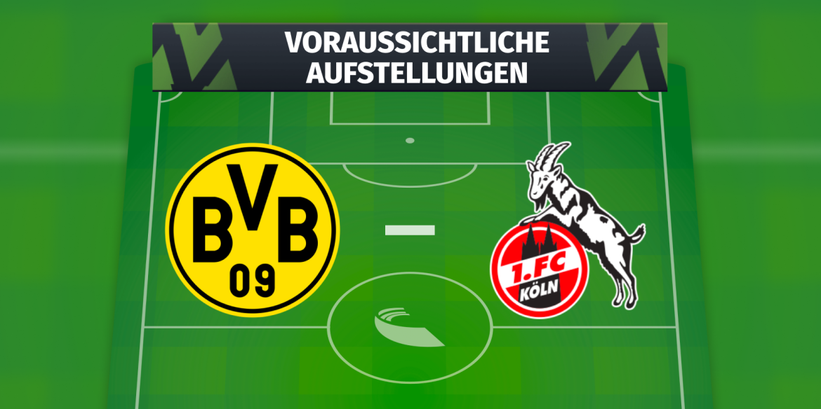 BVB – VfB Stuttgart: Die voraussichtlichen Aufstellungen